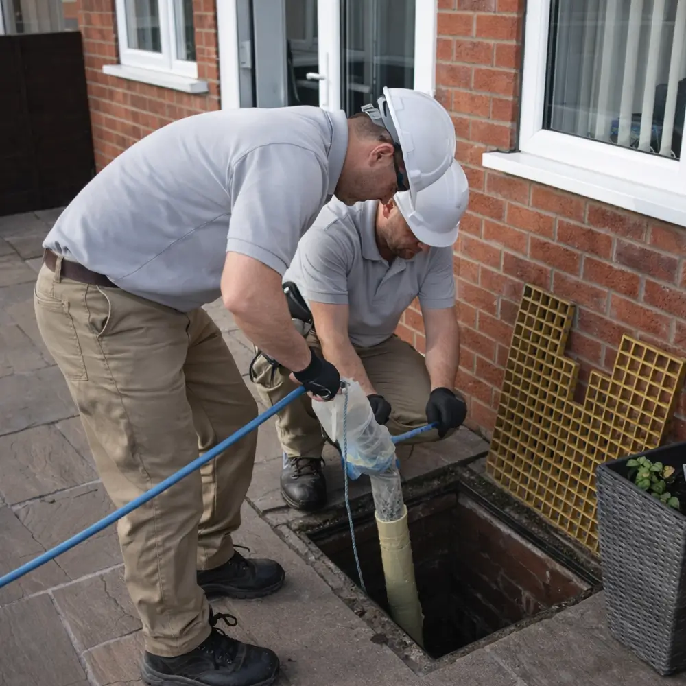 Blocked drain repair service in Wimbledon
